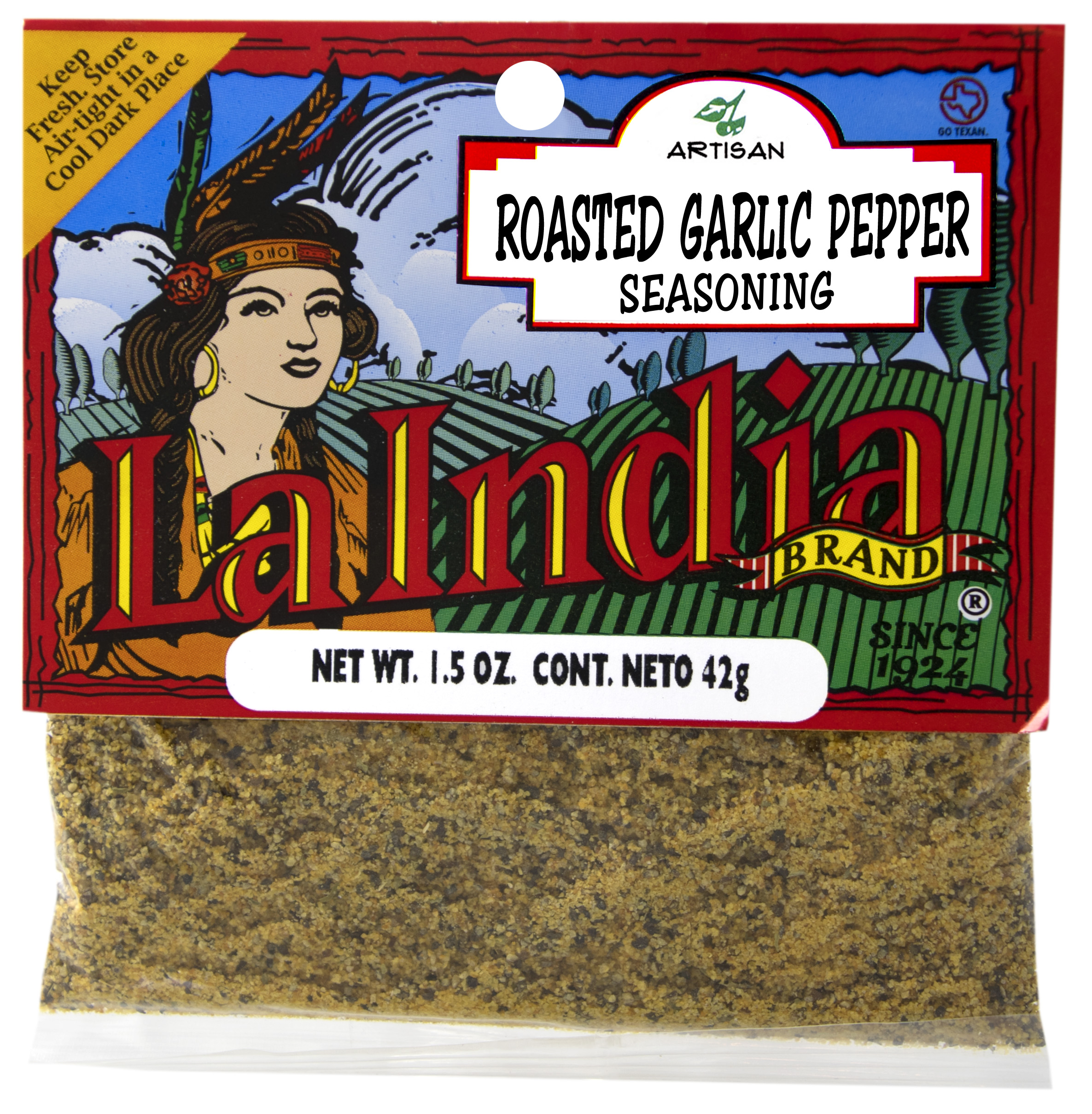 Roasted Garlic Pepper Cello Bags 1.5 oz (Unit)